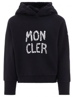 Hoodie with Moncler lettering