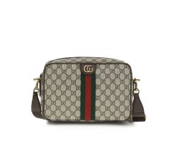 Printed canvas Shoulder Bag