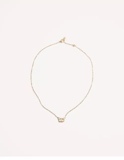 Valentino Garavani Ovalette Necklace In Metal And Swarovski&reg; Crystals
