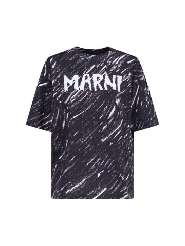 Marni T-shirts and Polos Black