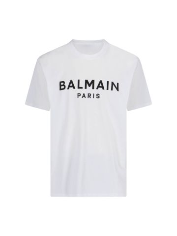 Balmain T-shirts and Polos White