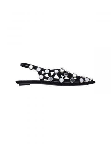 The Attico Flat shoes Black
