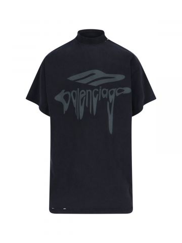 Balenciaga T-shirts and Polos Black