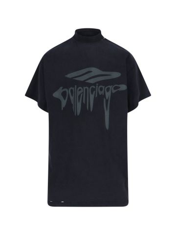 Balenciaga T-shirts and Polos Black