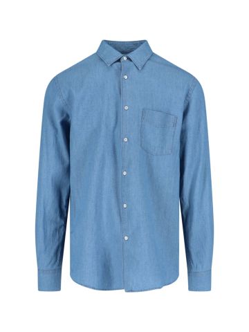 Aspesi Shirts Blue