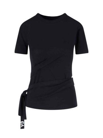 Y-3 T-shirts and Polos Black
