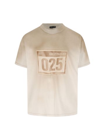 cultura T-shirts and Polos Beige
