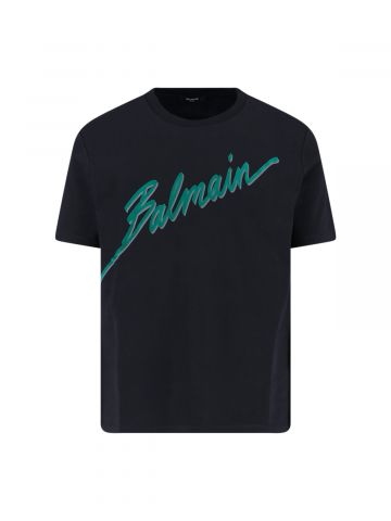 Balmain T-shirts and Polos Black