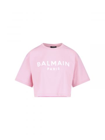Balmain T-shirts and Polos Pink