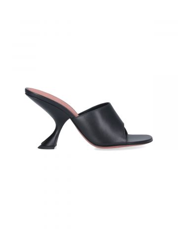 Amina Muaddi With Heel Black