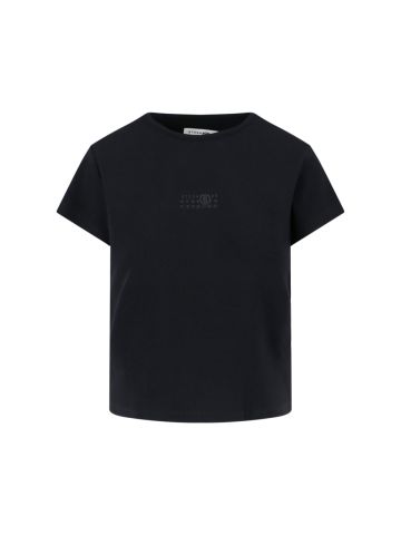 MM6 Maison Margiela T-shirts and Polos Black