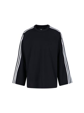 Y-3 T-shirts and Polos Black
