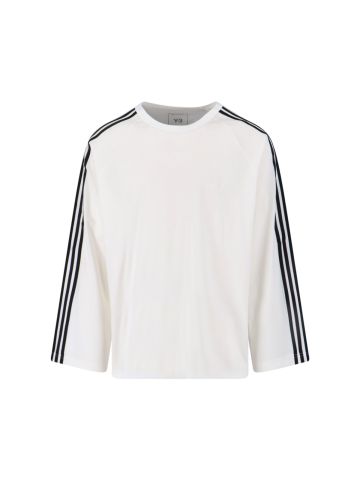 Y-3 T-shirts and Polos White