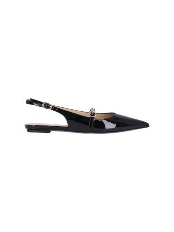 Stuart Weitzman Flat shoes Black