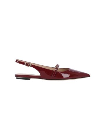 Stuart Weitzman Flat shoes Red