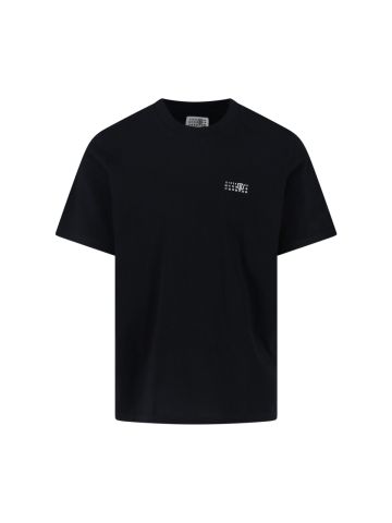 MM6 Maison Margiela T-shirts and Polos Black