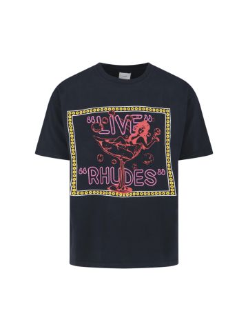 Rhude T-shirts and Polos Black