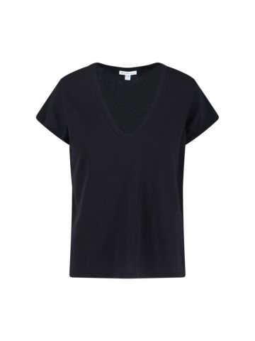 James Perse T-shirts and Polos Black