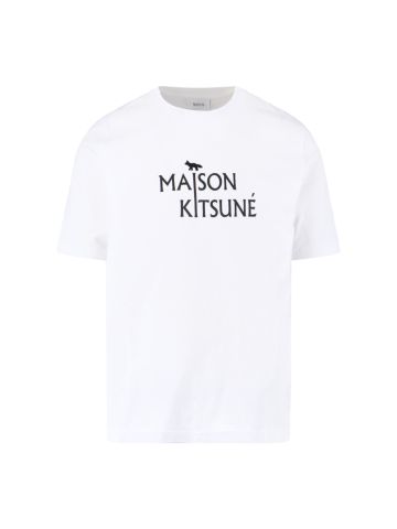 MAISON KITSUNE' T-shirts and Polos White