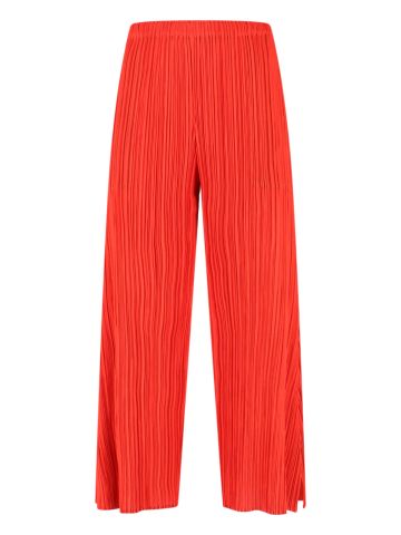 Pleats Please Trousers Red