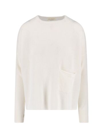 MA'RY'YA Sweaters White