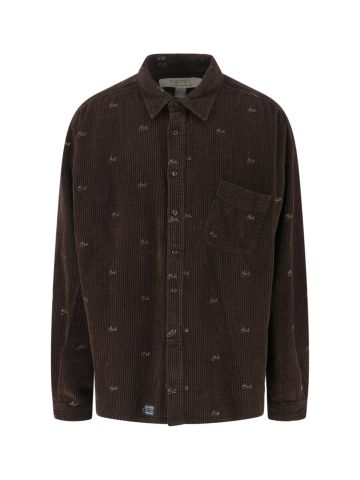 ERL Shirts Brown