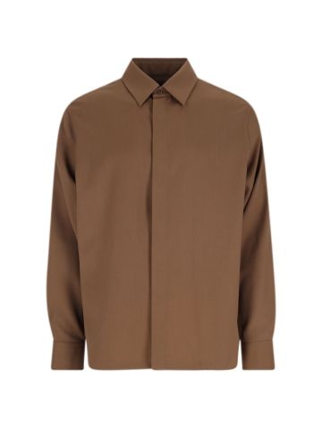 Fendi Shirts Brown