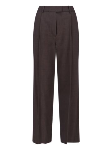 Low Classic Trousers Brown