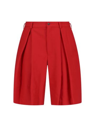 Comme des Garcons Homme Plus Trousers Red