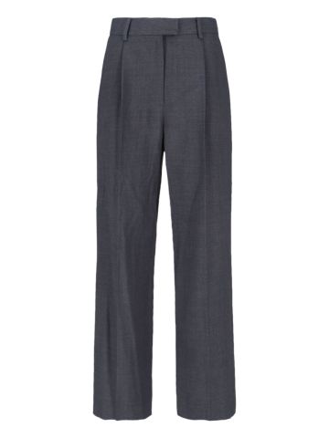 Low Classic Trousers Grey