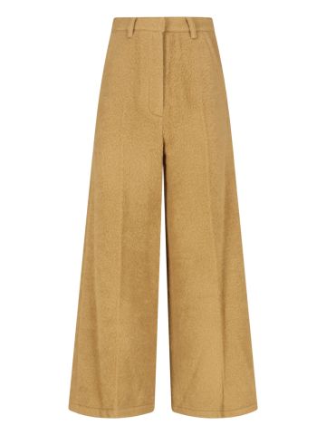 Low Classic Trousers Beige