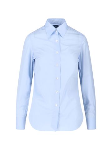 Finamore Shirts Blue