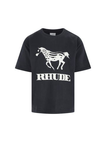 Rhude T-shirts and Polos Black