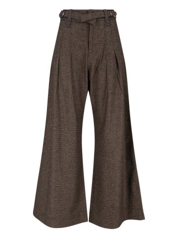 Eudon Choi Trousers Brown