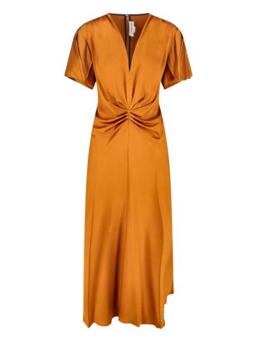 Victoria Beckham Dresses Orange