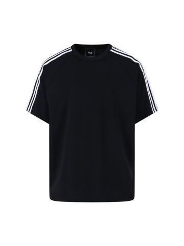 Y-3 T-shirts and Polos Black