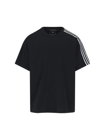 Y-3 T-shirts and Polos Black