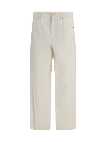 Cotton and linen Pants