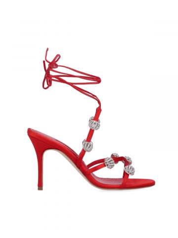 Manolo Blahnik Sandals Red