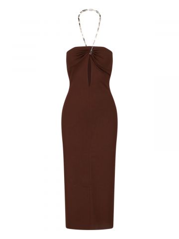 The Attico Dresses Brown