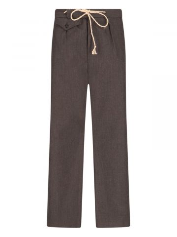 Maison Margiela Trousers Brown
