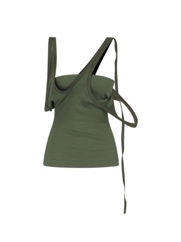 The Attico Top Green