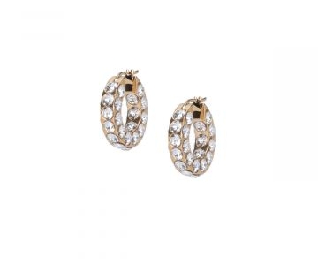 Amina Muaddi Bijoux Golden