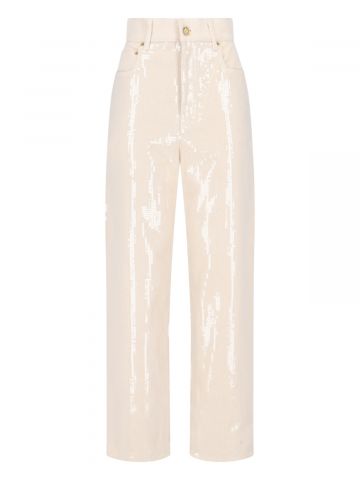 Golden Goose Jeans White