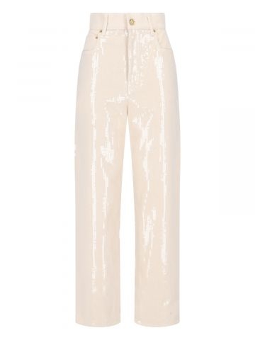 Golden Goose Jeans White