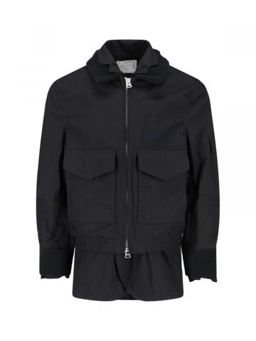 Sacai Jackets Black