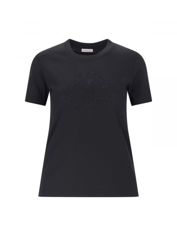 Moncler T-shirts and Polos Black