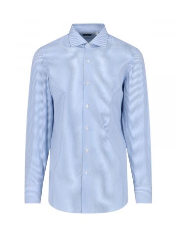 Finamore Shirts Blue