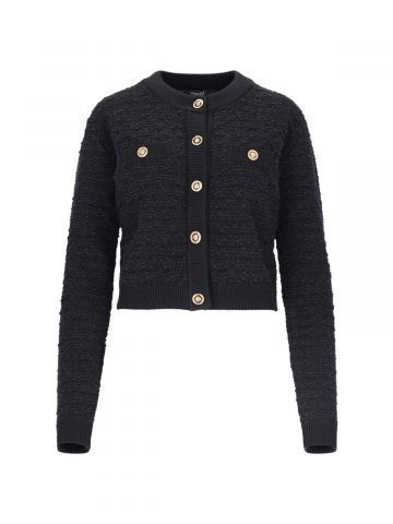 Versace Sweaters Black