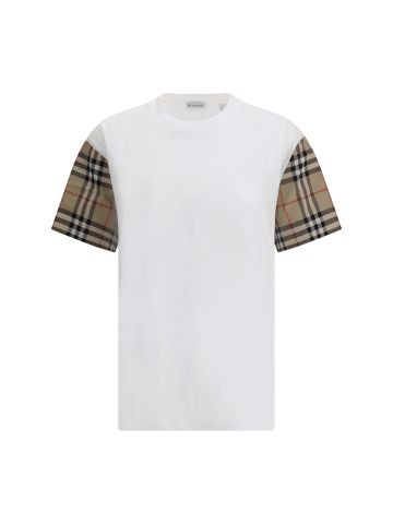 Check Archive Sleeve T-shirt